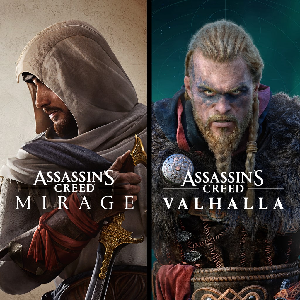 Купить Assassin’s Creed Mirage & AC Valhalla для PS4/PS5 П2 П3 дёшево