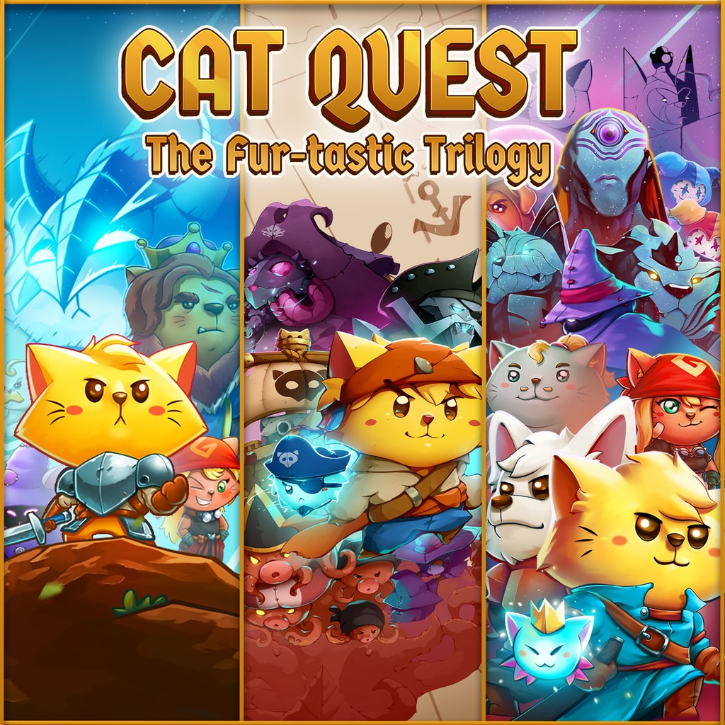 Купить Cat Quest The Fur-tastic Trilogy для PS4/PS5 П2 П3 дёшево
