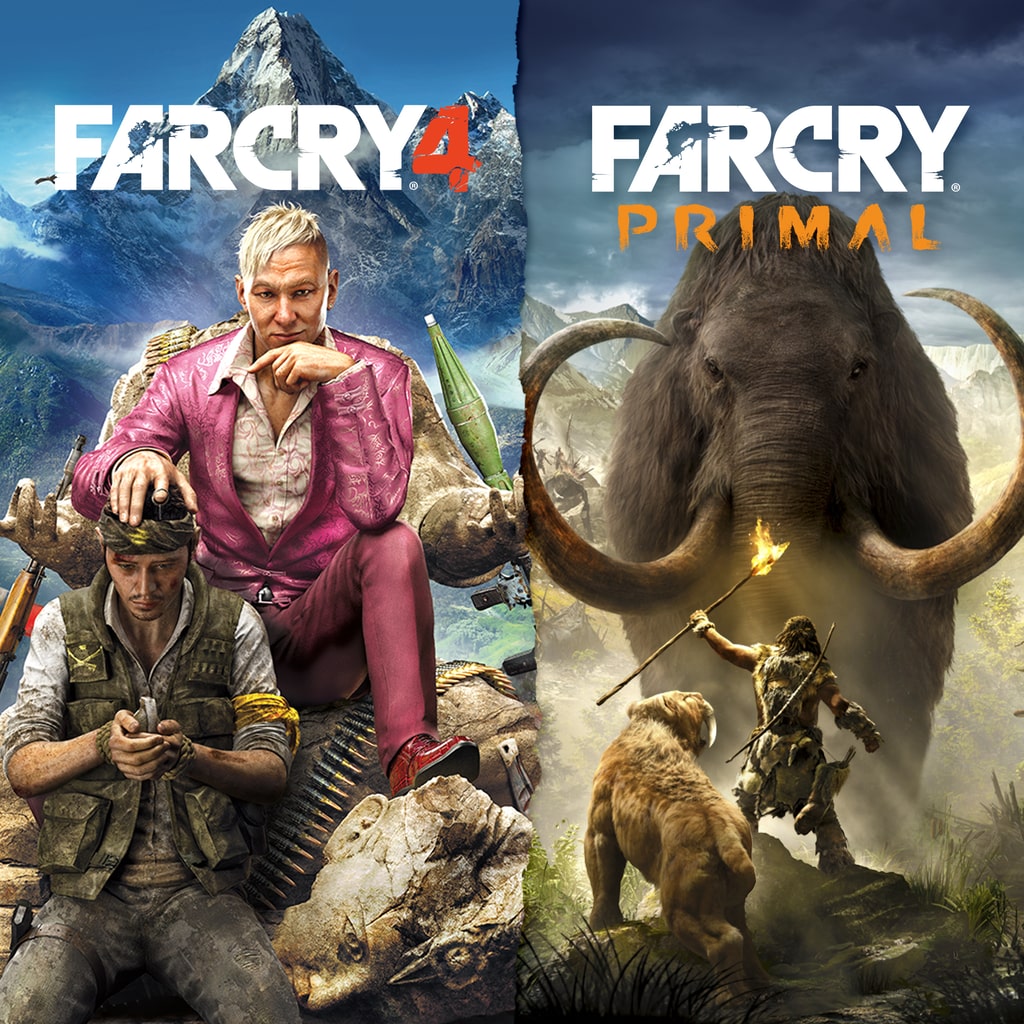 Купить FAR CRY 4 + FAR CRY Primal Bundle для PS4/PS5 П2 П3 дёшево