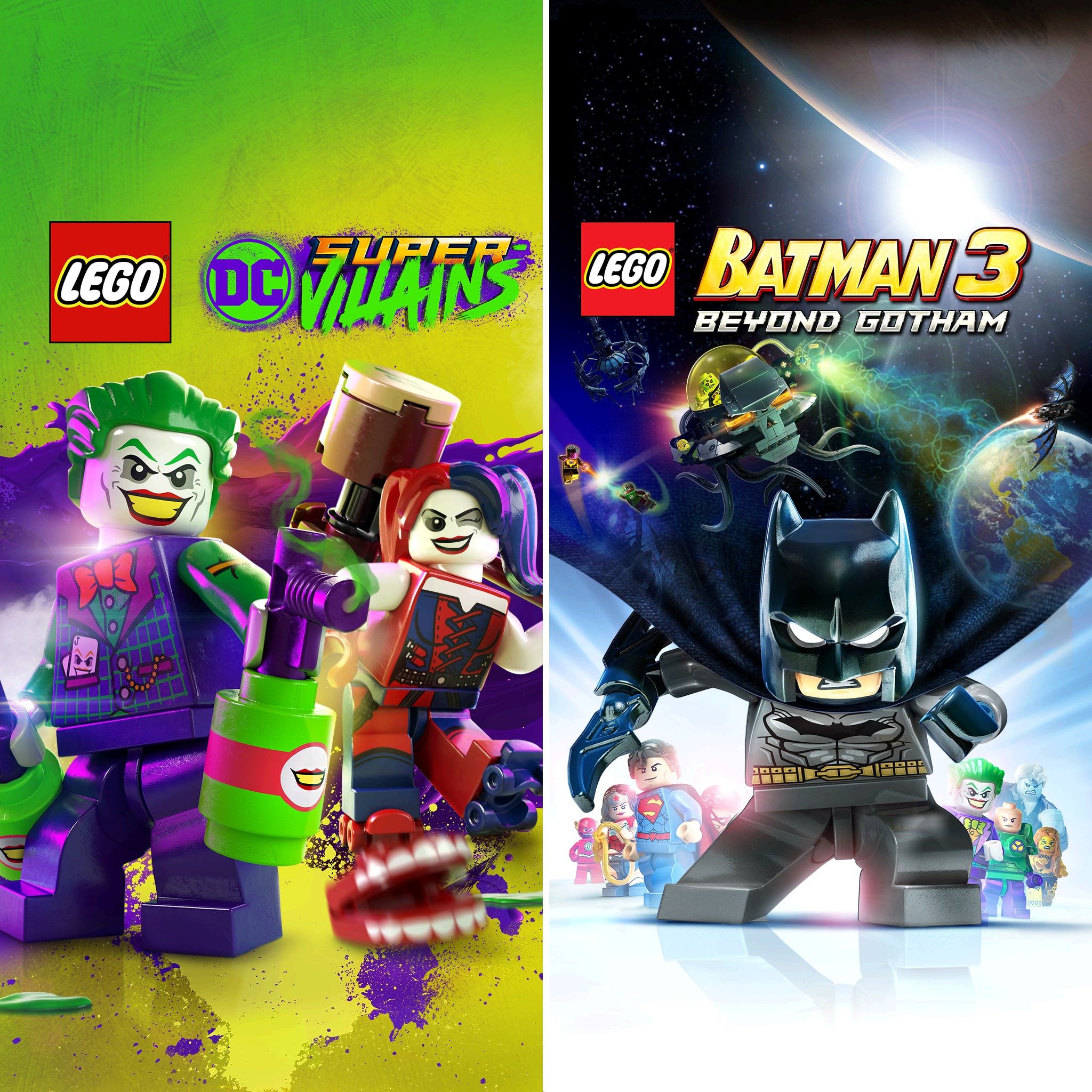 Купить LEGO DC Heroes and Villains Bundle для PS4/PS5 П2 П3 дёшево