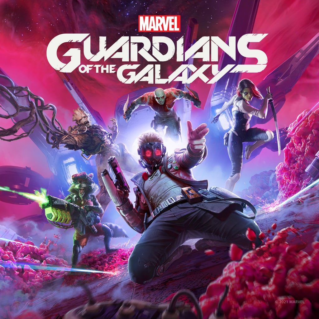 Купить Marvel Guardians Galaxy для PS4/PS5 П2 П3 дёшево