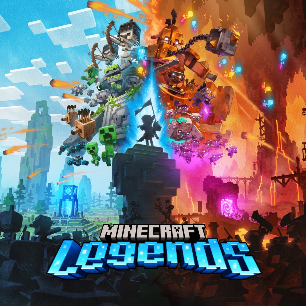 Купить Minecraft Legends для PS4/PS5 П2 П3 дёшево