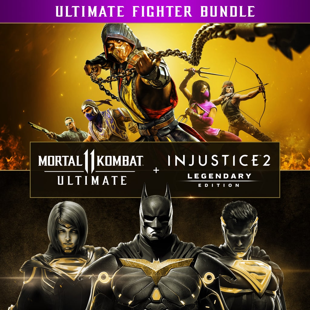 Купить Mortal Kombat 11 Ultimate + Injustice 2 Leg для PS4/PS5 П2 П3 дёшево