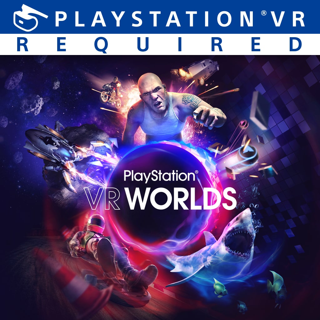 Купить PlayStation VR1 Worlds для PS4/PS5 П2 П3 дёшево