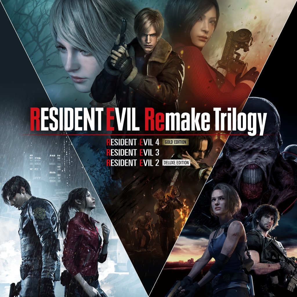 Купить Resident Evil Remake Trilogy для PS4/PS5 П2 П3 дёшево